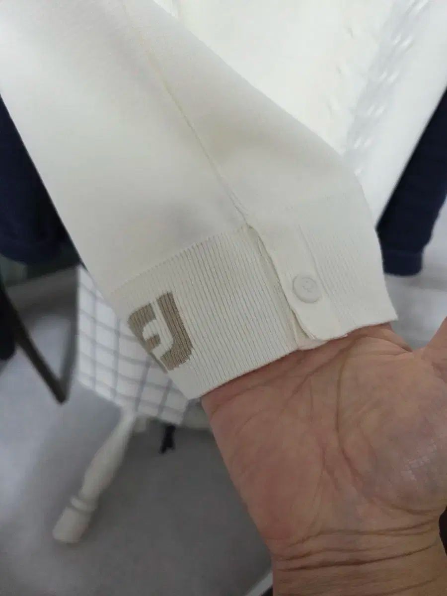 FJ フットジョイ ケーブル ベスト アイボリー