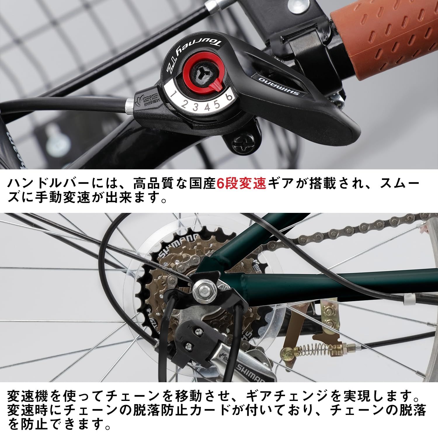 Mixiu 折畳み自転車 ダークグリーン 折りたたみ自転車 20インチ