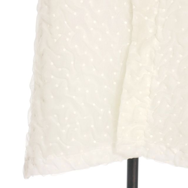 ベルパー BELPER 22AW SHRINKED GILET ドット ロングベスト ジレ