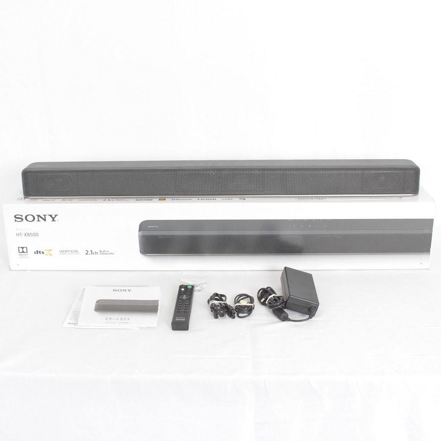 SONY HT-X8500 BLACK ソニー サウンドバー - スピーカー・ウーファー