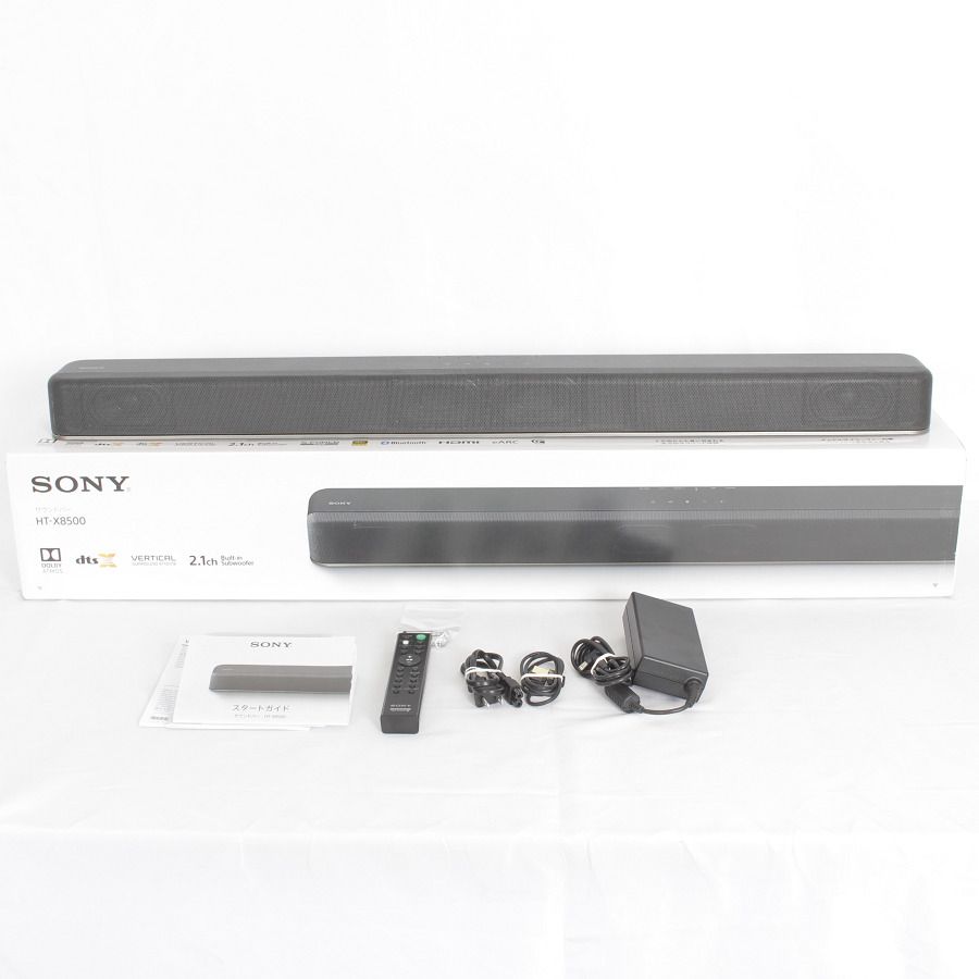 SONY HT-X8500 BLACK サウンドバー スピーカー 美品 - スピーカー ...