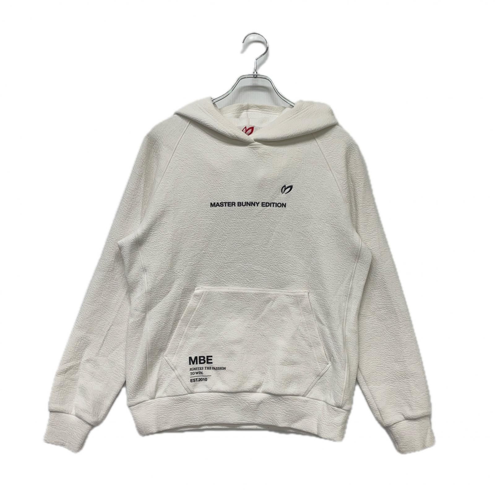 レディース マスターバニーエディション MASTER BUNNY EDITION パーカー 1 M 白 ホワイト シンプル バックプリント