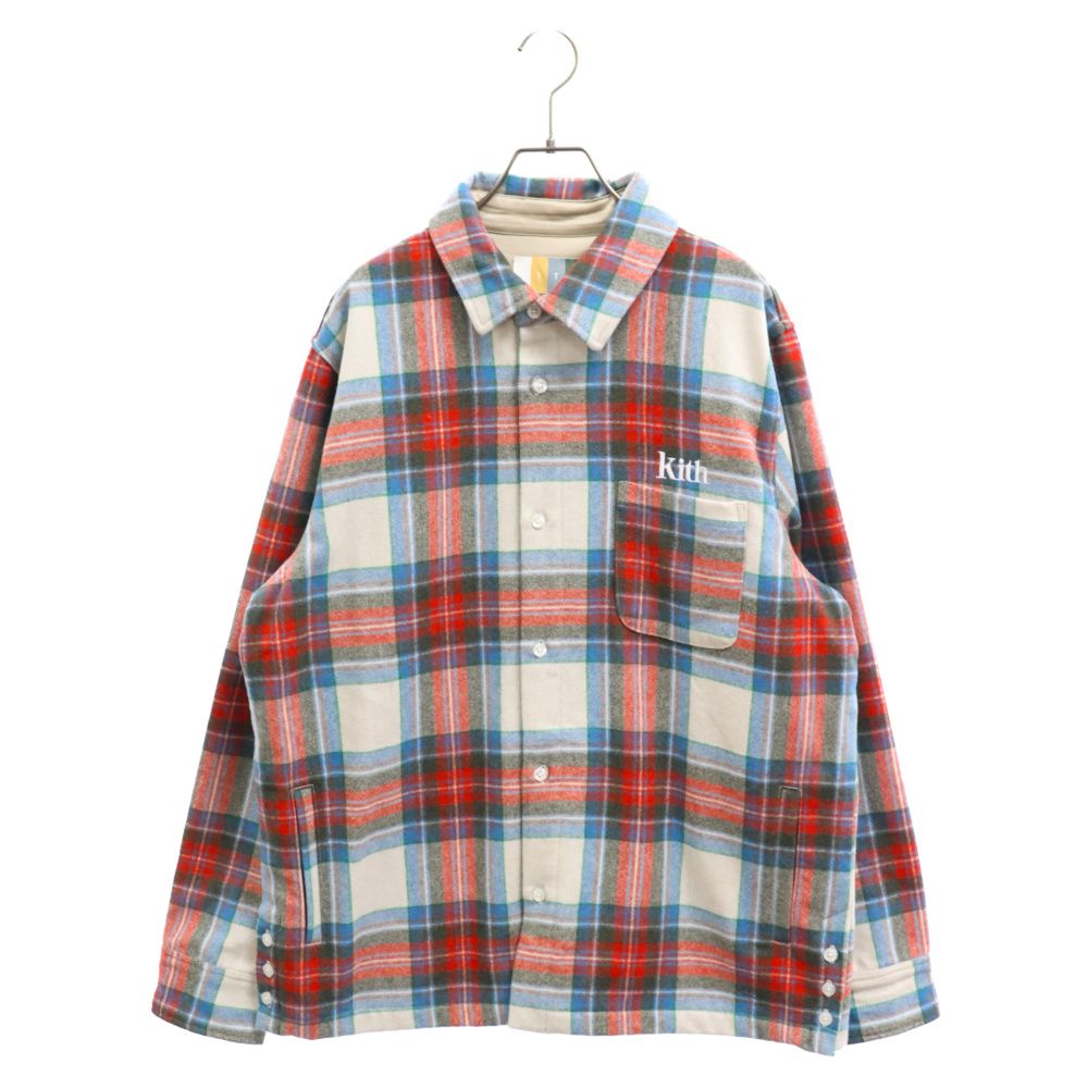 KITH Check Plaid Ginza ウール シャツジャケット