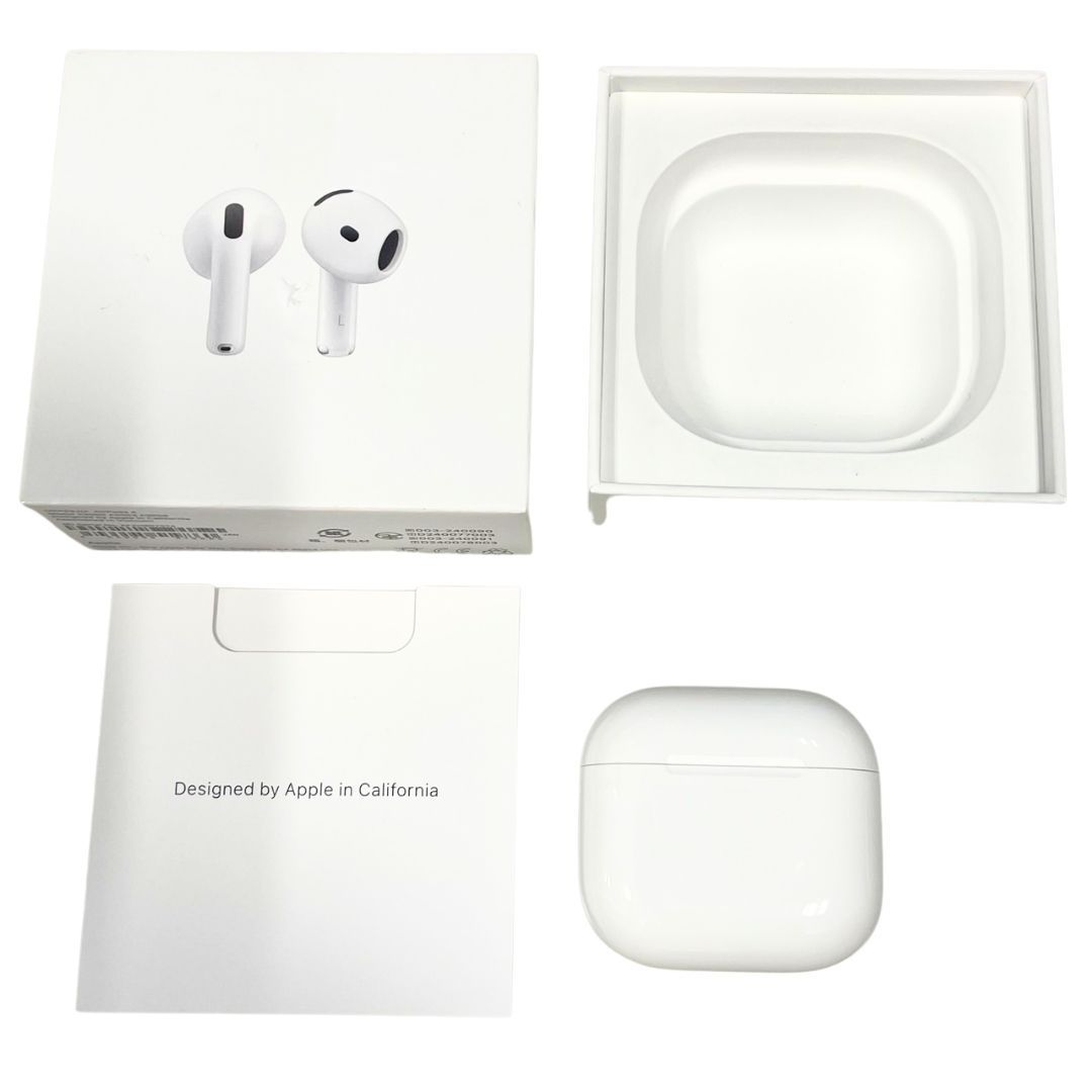 とりっぴーAirPod4 MXP63J/A 本体 ケース付き ホワイト美品 Apple AirPods 4 MXP63J/A 1個 - アスクル