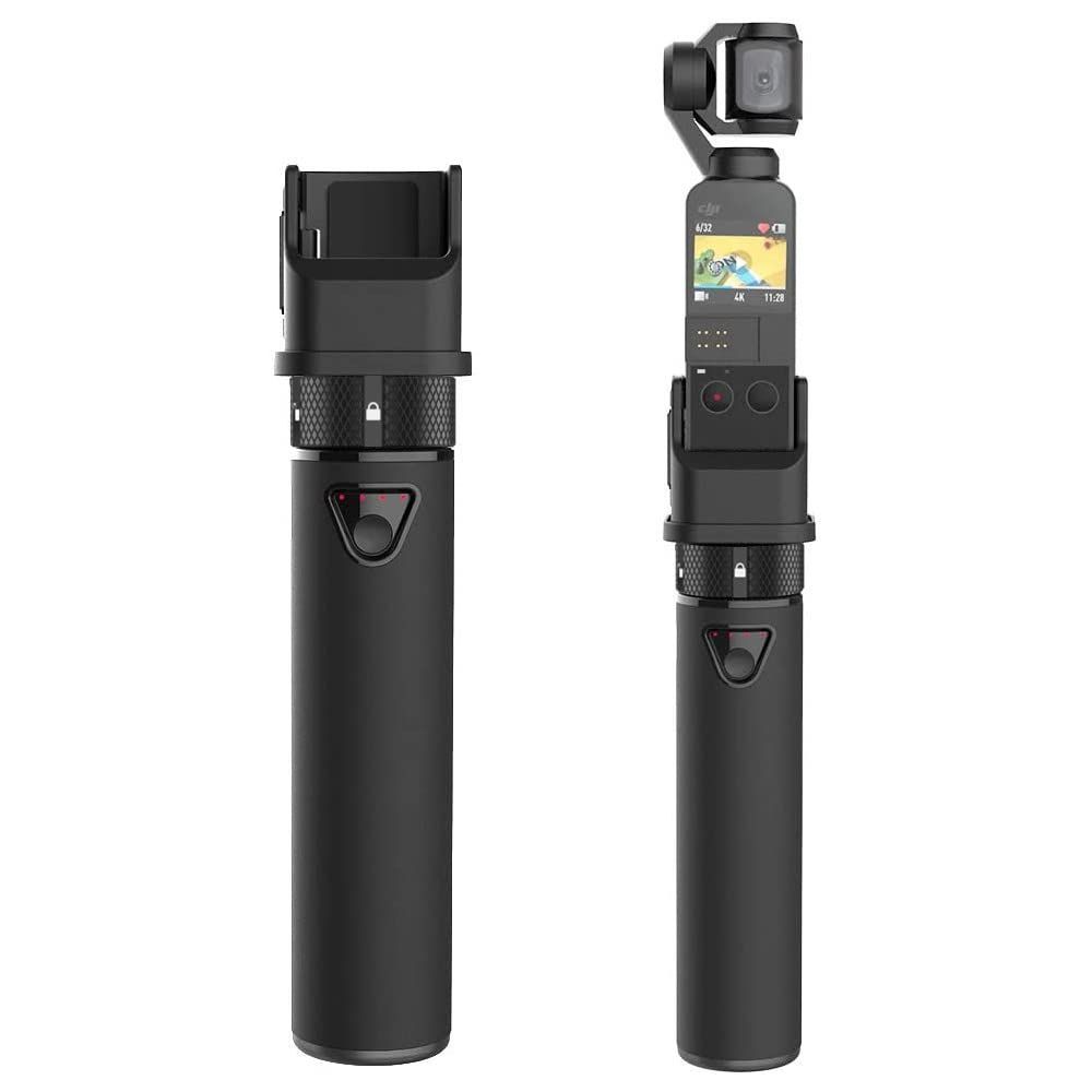 【在庫処分】充電器 充電ベース 2/1全対応 Type-C USB充電ホルダー pocket 内蔵5000mAhバッテリー 携帯電源 Osmo アウトドア撮影必需品 ケーブル付き Smatree 日本語説明書
