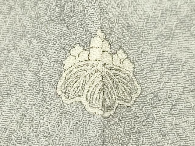 平和屋本店□極上 京友禅の第一人者 松井青々 訪問着 駒刺繍 草花丸文