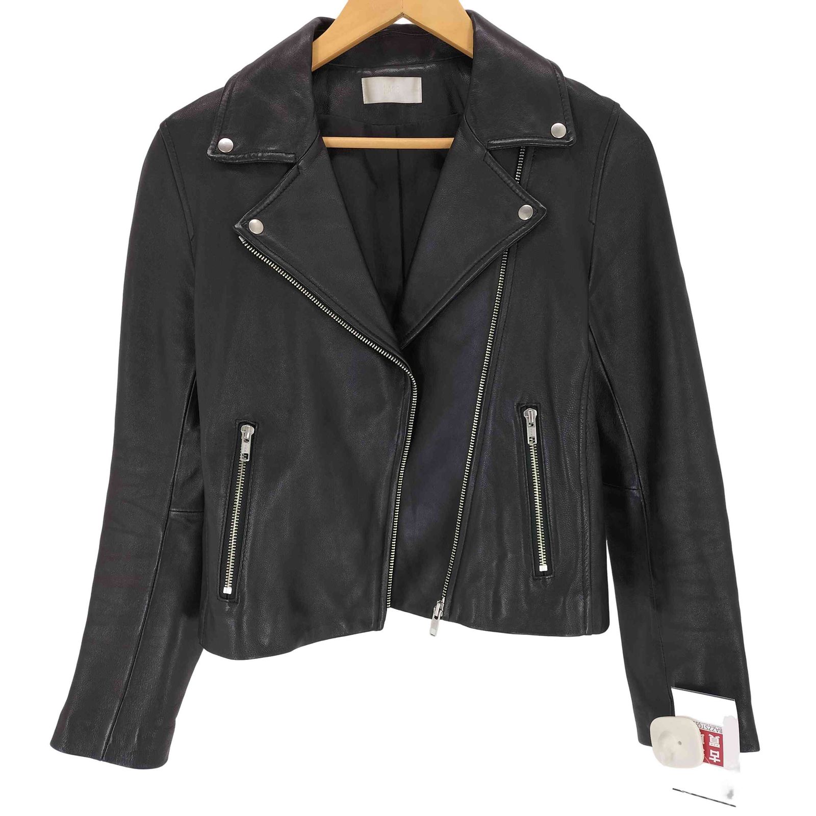 ハレ HARE ラムレザーダブルライダースジャケット レディース