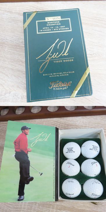 タイガーウッズ 優勝記念ボール タイトリスト Titleist 6個入り