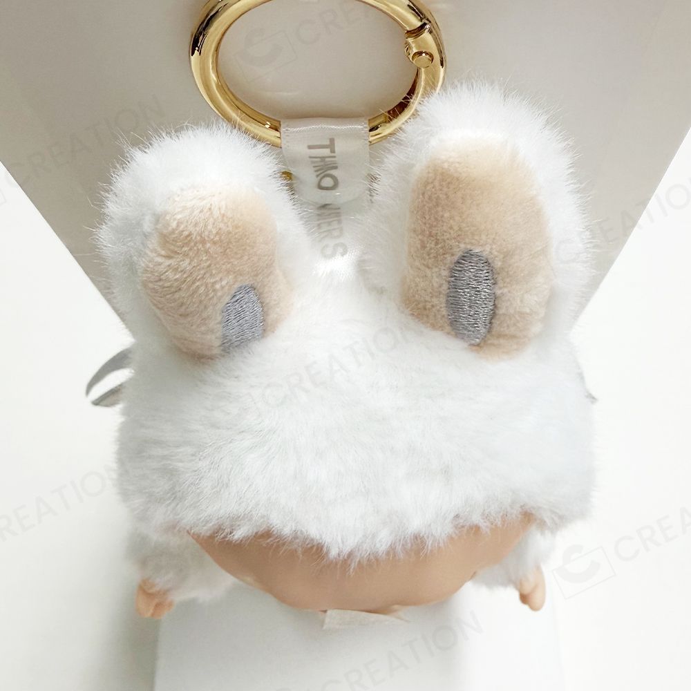Labubu エンジェルシリーズ ラブブ天使 zimomo DIY ぬいぐるみ