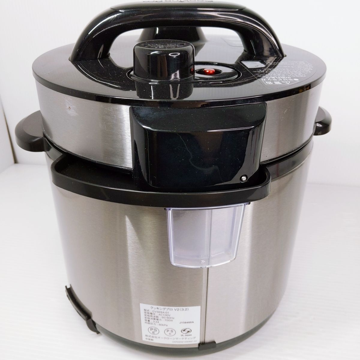 中古品】Shop Japan クッキングプロV2 電気圧力なべ CV32SA-01 〇YR 