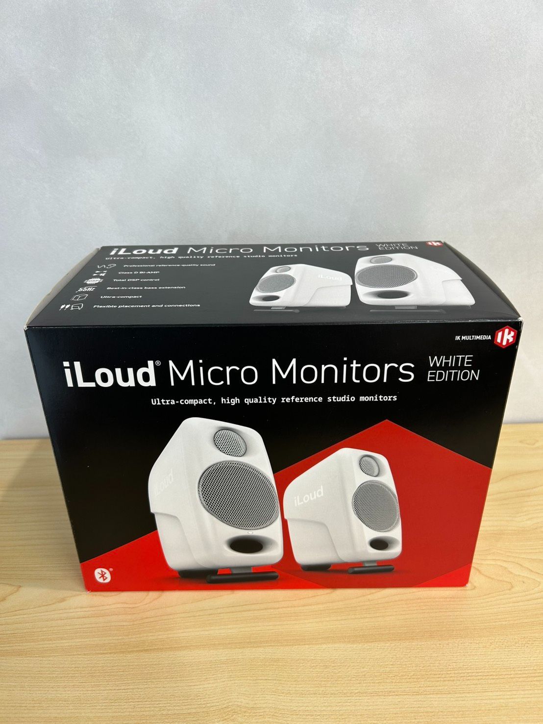 アイケーマルチメディア IK MULTIMEDIA モニタースピーカー iLoud Micro Monitor - White