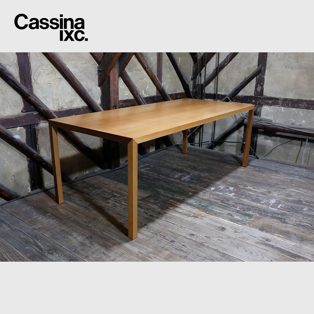 展示品/Cassina ixc./カッシーナイクスシー/TRIX/トリックステーブル/W2000/41万/ダイニングテーブル - メルカリ