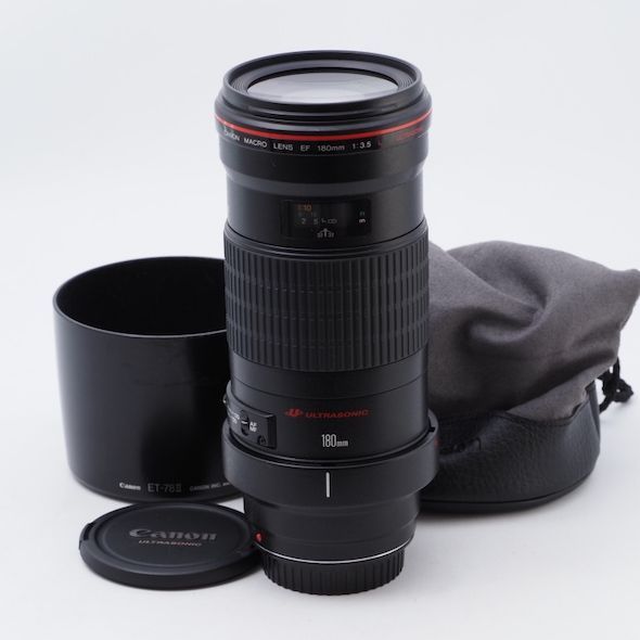 Canon キヤノン 単焦点マクロレンズ EF180mm F3.5L マクロ USM フル