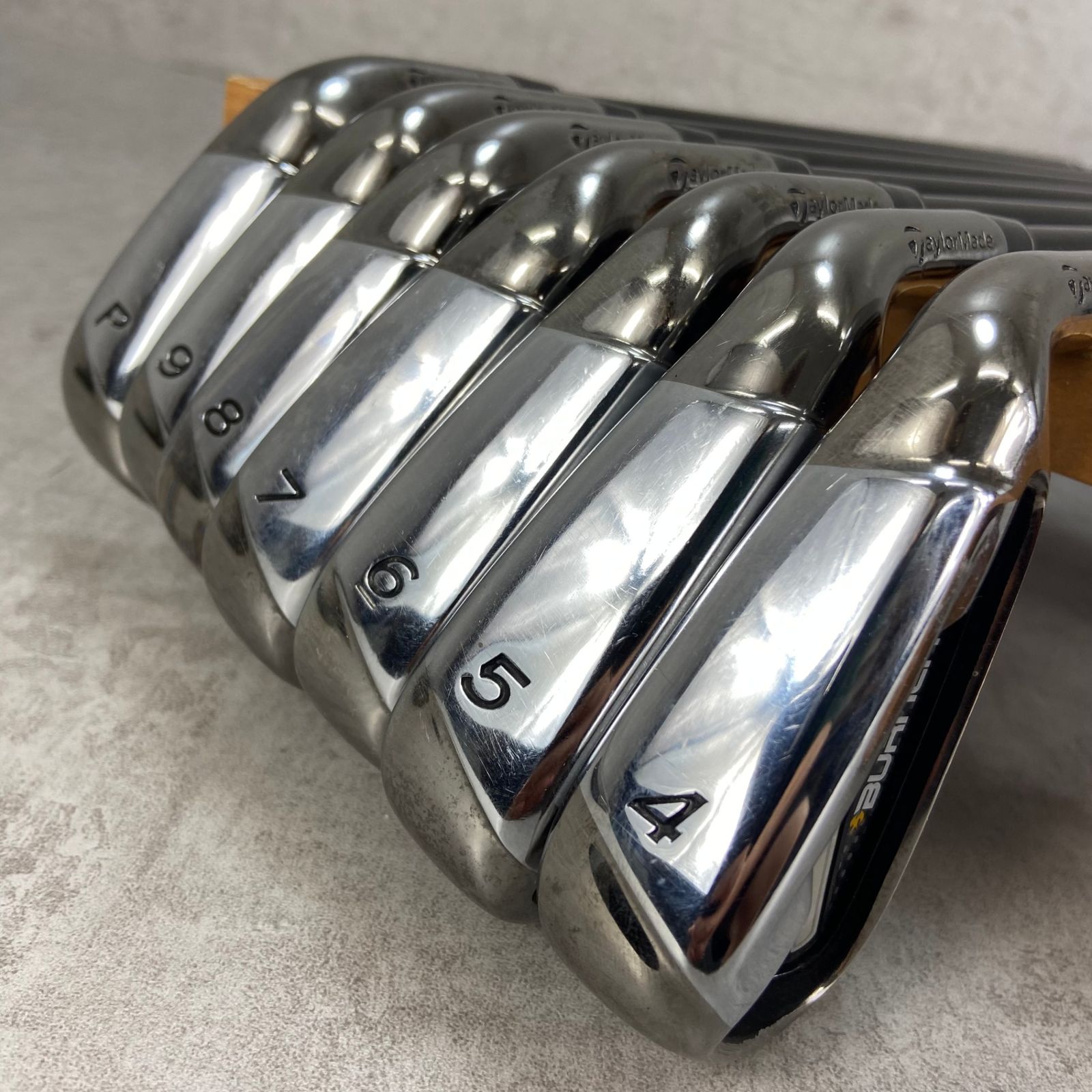 TaylorMade - こんこんか テーラーメイド    バーナープラス7本セット テーラーメイド バーナー メンズゴルフ アイアン7本セット