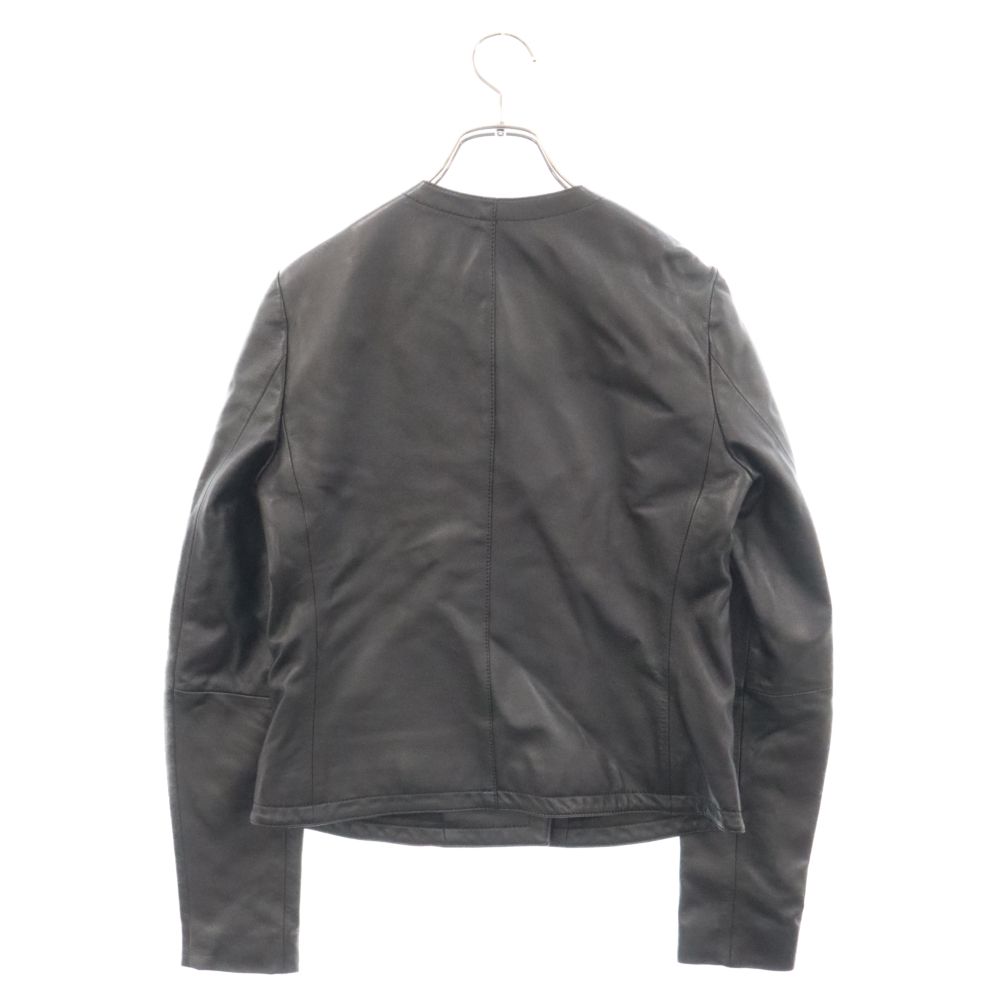 theory◇ラムレザーライダースジャケット theory 21AW ラムレザー ライダースジャケット ブラウン S