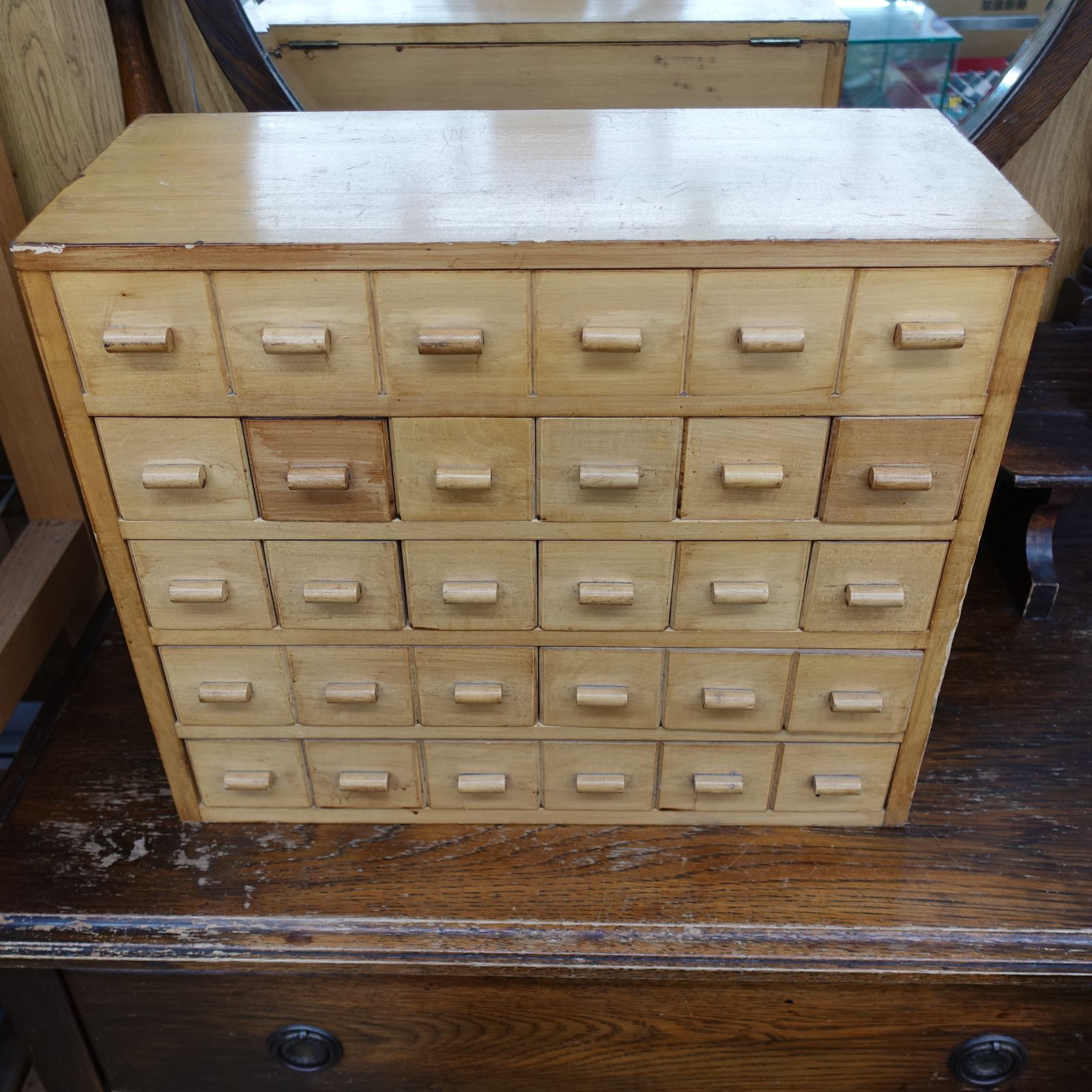 昭和レトロ 薬箱 薬棚 小型収納 アンティーク 小物入れにも