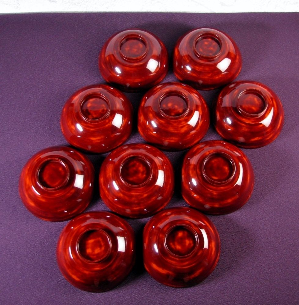時代　極上蒔絵　吸物碗　10客　直径12㎝高さ8.6㎝タエトサ東な6-1119① 時代 花蒔絵 木製吸物椀10客 幅：13.5cm 京塗/25h026 - メルカリ