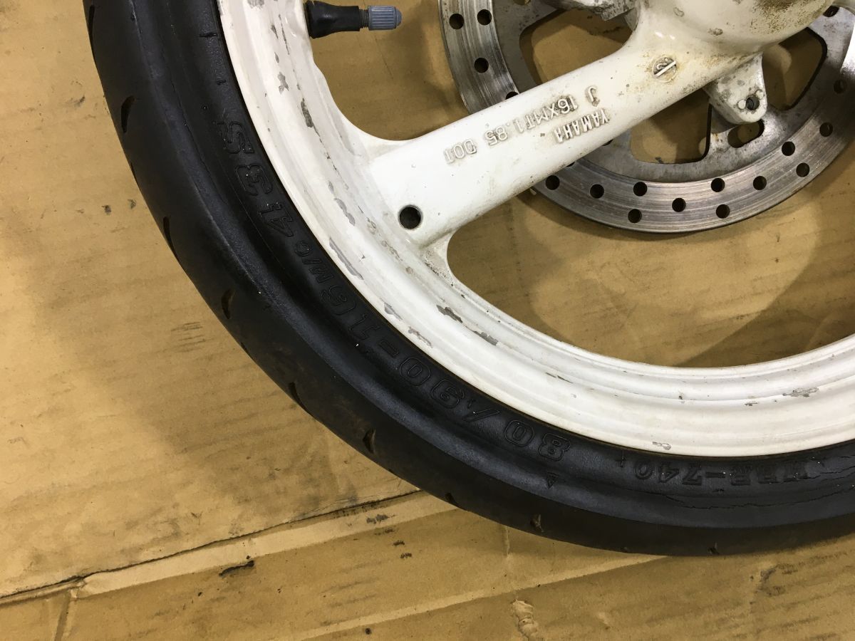 YAMAHA TZR50R 4EU 前後 ホイール セット ディスク付 レストア