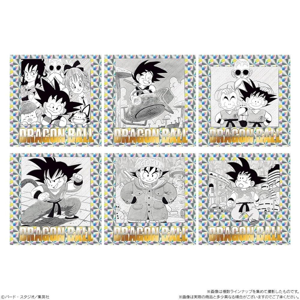 オリジナルイラストレーション シールウエハース