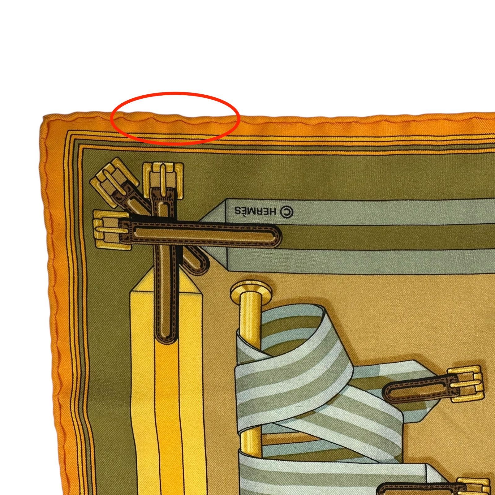 エルメス　ミニカレ42スカーフ スカーフ HERMES エルメス カレ42 プチカレ 小判スカーフ ミニ