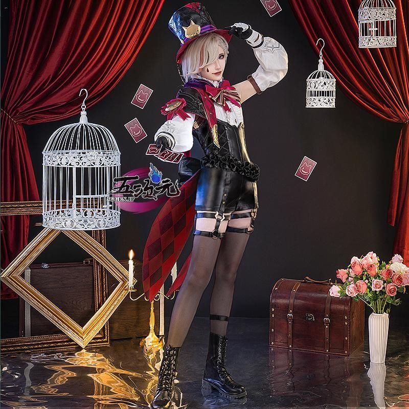 ハロウィン 五次元 基萌 原神 コスプレ リネ 双子 衣装 コスチューム 帽子なしVer ウィッグ 靴 トランプ 追加 BJ0923ML03 ハロウィン