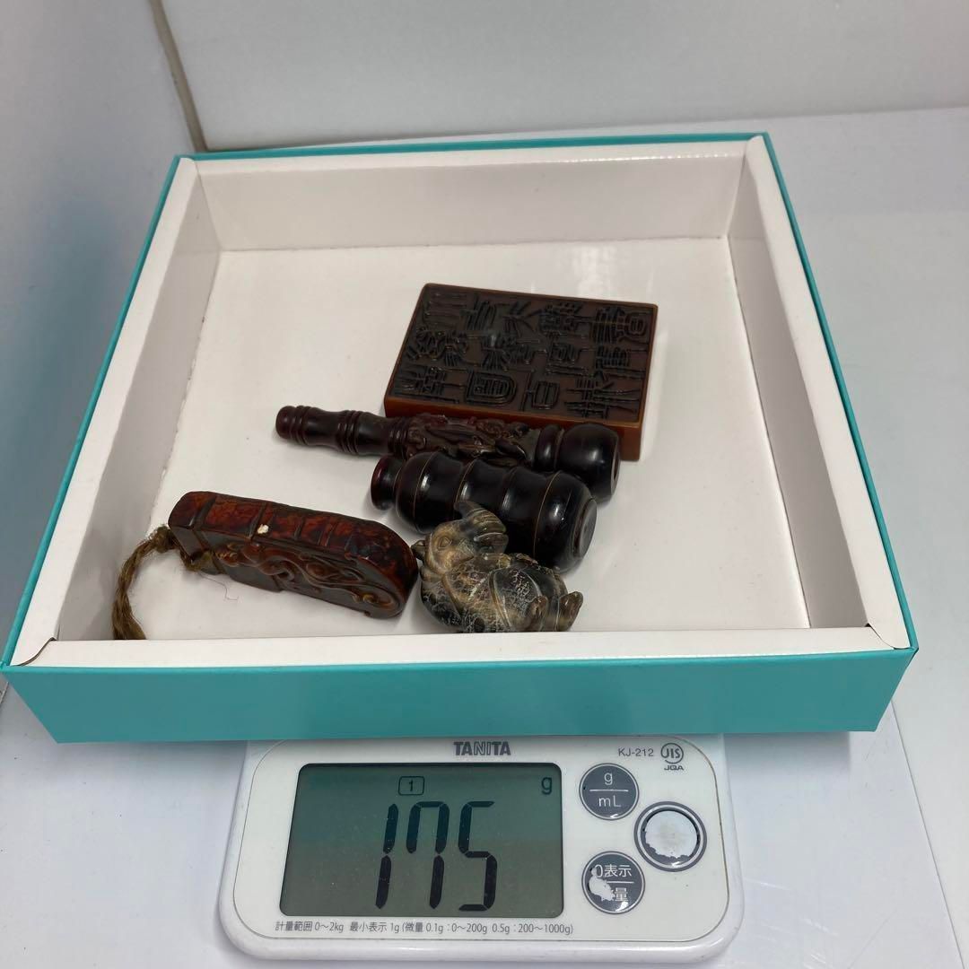 時代 印材 根付等5点 東Y5-1222 WWW_SUPERTOOLSSHOP_NL