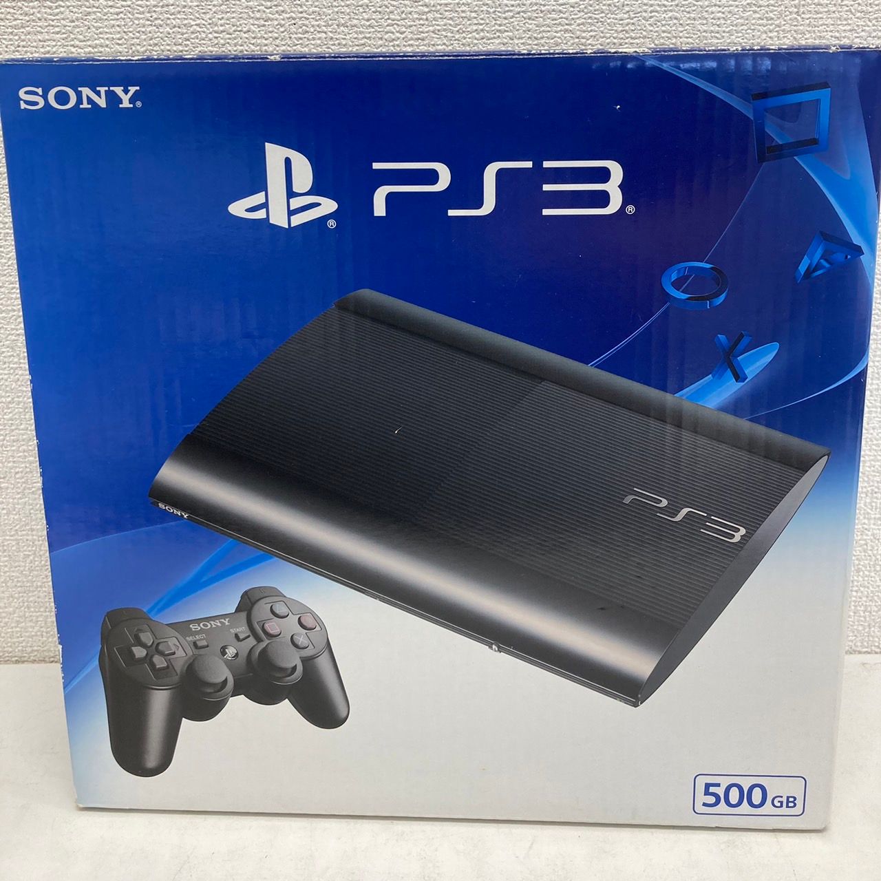 PS3 プレイステーション3 CECH-4300C 500GB コントローラー付き - メルカリ