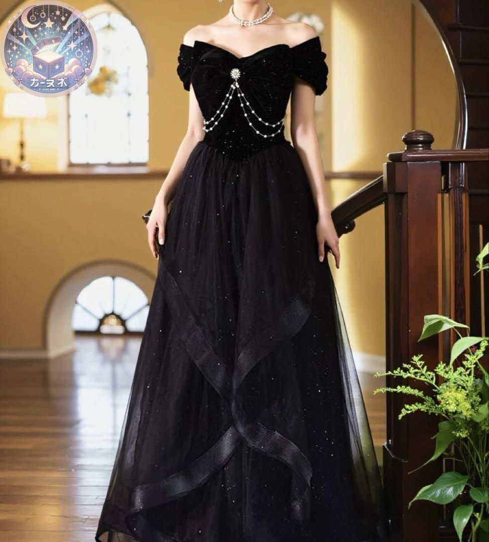 フリルスカートのオフショル