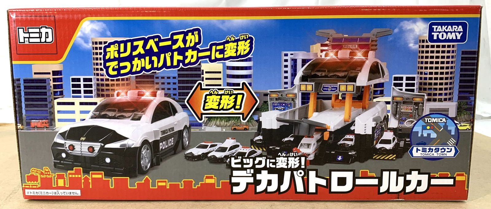 【新品未開封】 トミカ ビッグに変形! デカパトロールカー トミカ ビッグに変形! デカパトロールカー｜トミカワールド