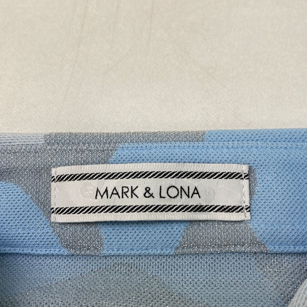 サイズ：M MARK&LONA マークアンドロナ ポロシャツ スカルカモ 迷彩柄
