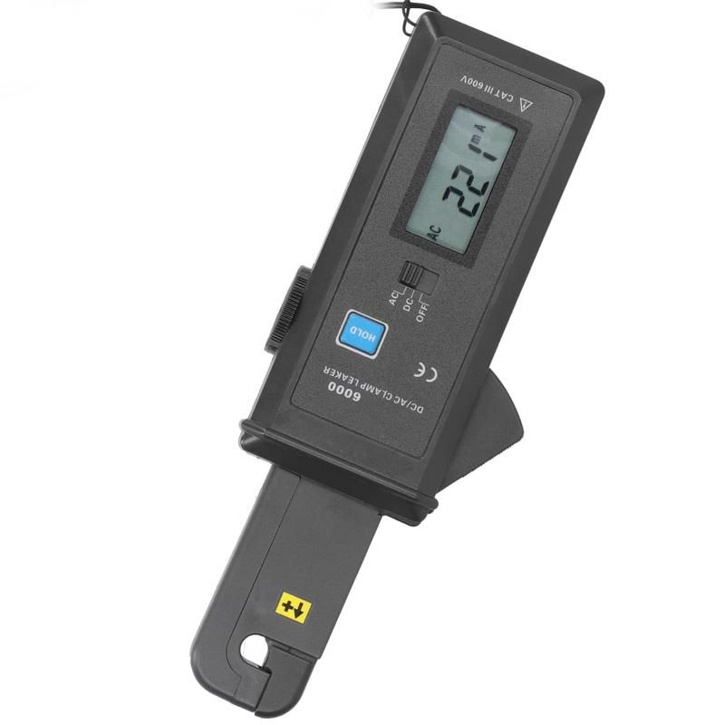 AC|DC クランプ ミリアンペア漏れ電流計 クランプ メーターは DC 漏れ電流の電流測定用に自動的にシフトし AC 漏れ電流用の電流測定を行います
