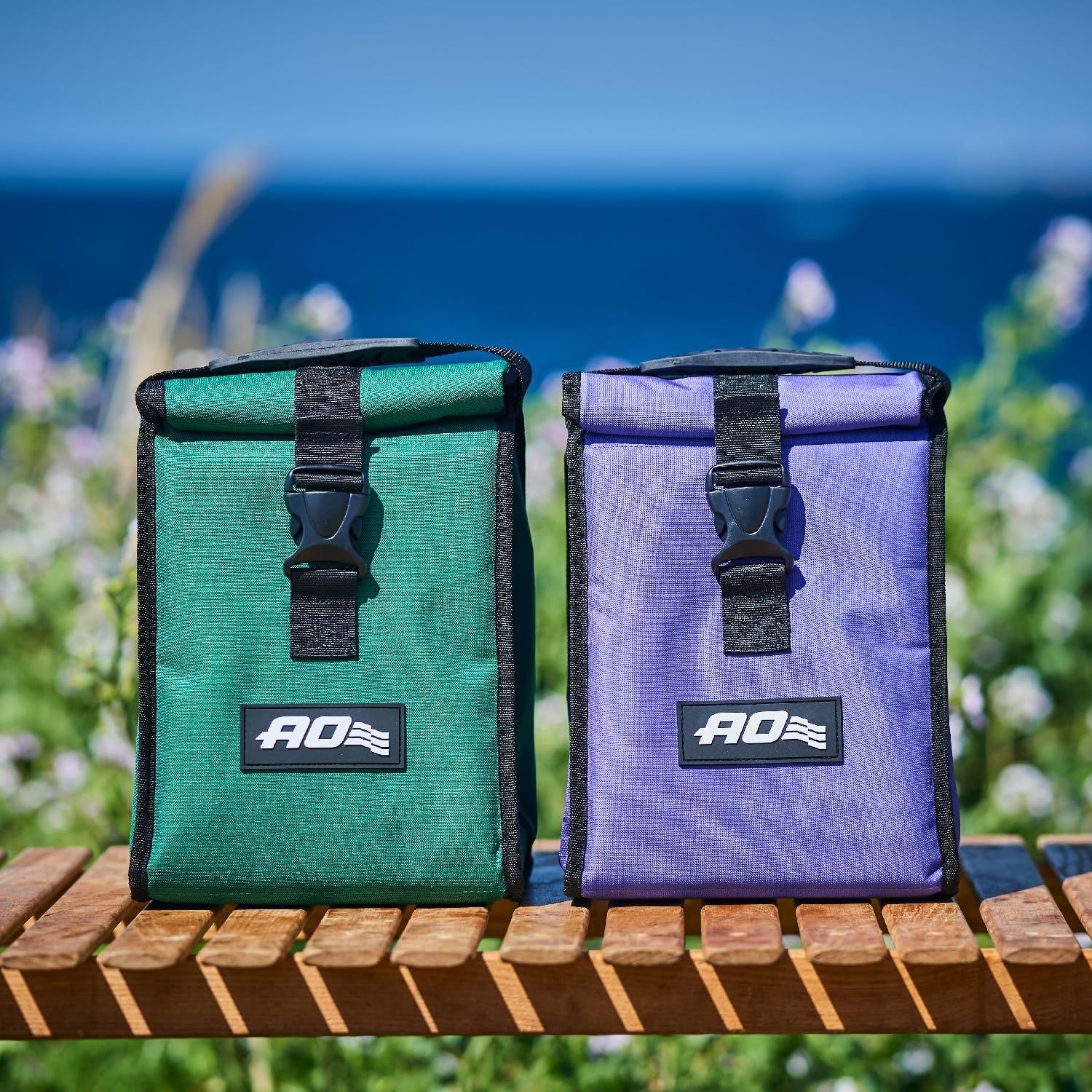 5年 AO Coolers エーオークーラーズ NEW ランチ ソフトクーラー ウッ各色 5.7L 軽量 保冷 クーラーボックス 保冷バッグ キャンプ ピクニック サブクーラー 小型 ループ付属