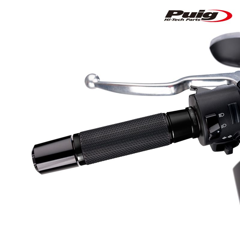 Puig 6326N HI-TECH ASCENT GRIPS BLACK 119mm 汎用 プーチ アセント グリップ