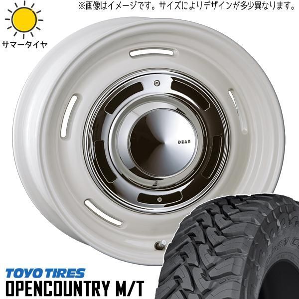 235/85R16 サマータイヤホイールセット ランクル80 (TOYO OPENCOUNTRY MT & DEAN CrossCountry  6穴 139.7) - メルカリ