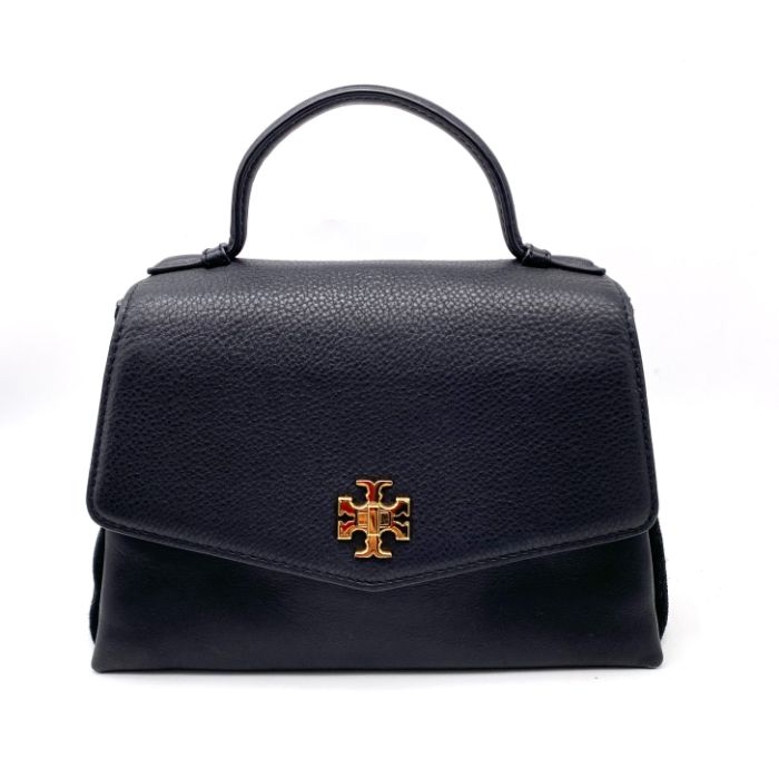 TORYBURCH トリーバーチ ロゴ ターンロック 2way レザー ハンド ショルダー バッグ eH0896A