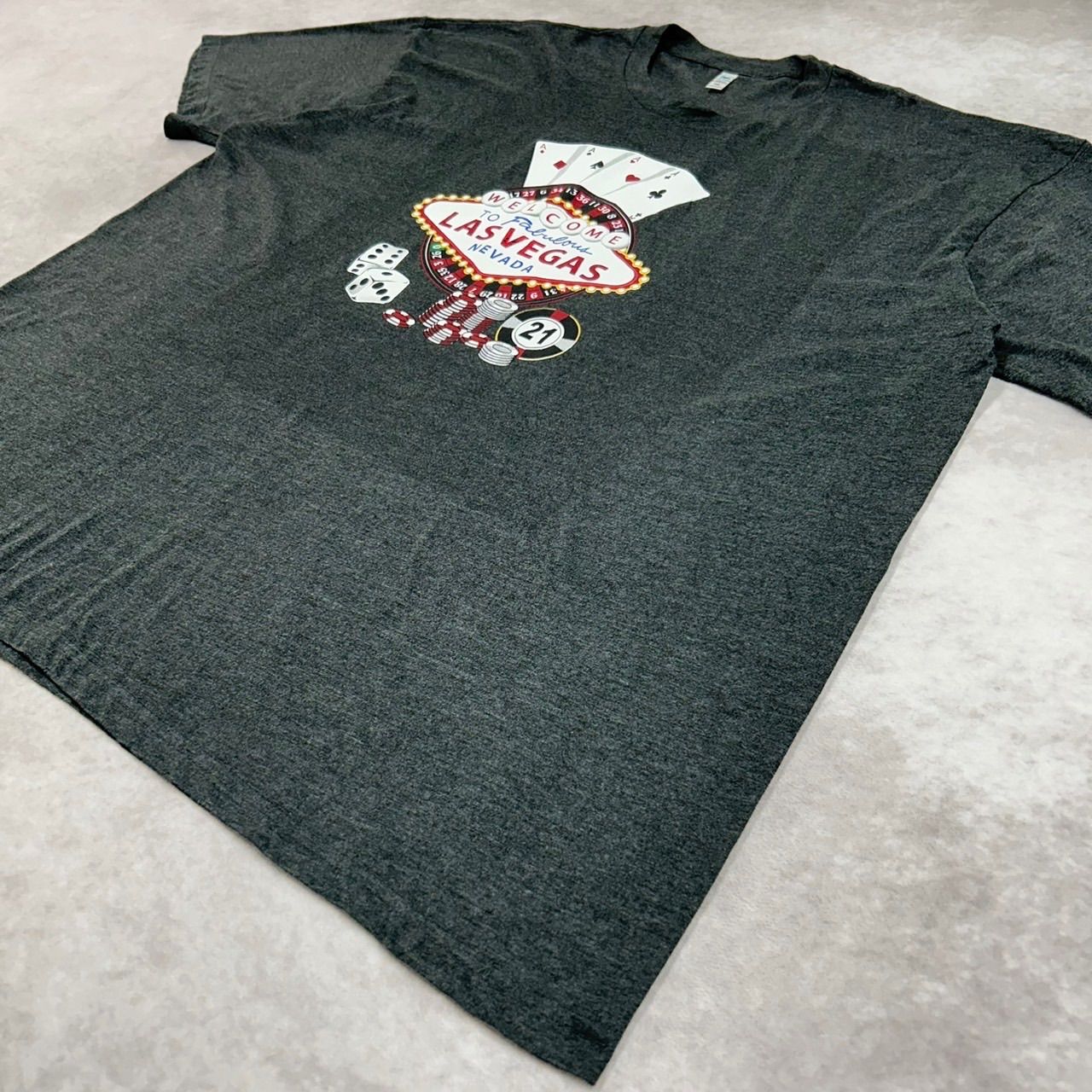 MillTex ミルテックス Tシャツ プリント LASVEGAS ラスベガス カジノ 