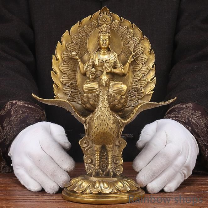 新品未使用】強くお勧め☆純銅 手作り 工芸品 置物を置く収蔵品