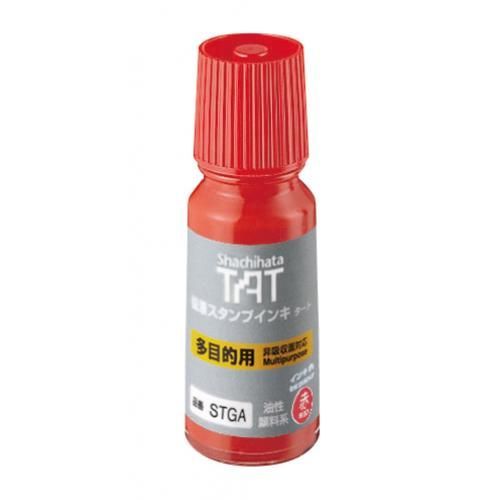 まとめ シャチハタ ＴＡＴ スタンプ用インキ 多目的用 小 STGA-1-R 4974052233029 ●容量 ５５ｍｌ 多目的用 インキ ●油性顔料●乾燥 約１〜２分 1個 ×10セット