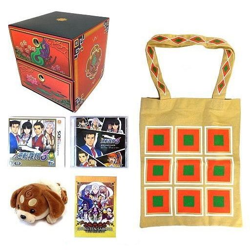 3DSソフトイーカプコン限定 逆転裁判6 LIMITED EDITION(リミテッド