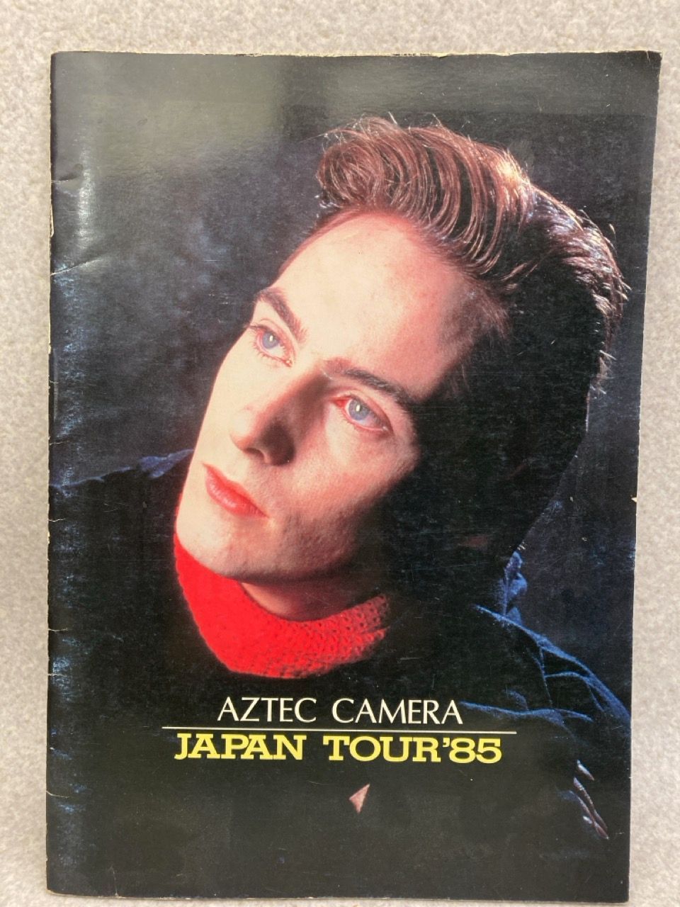 【入手困難】アズテック・カメラ　1985ツアーパンフ アズテック・カメラ 来日パンフレット 1985 AZTEC CAMERA JAPAN