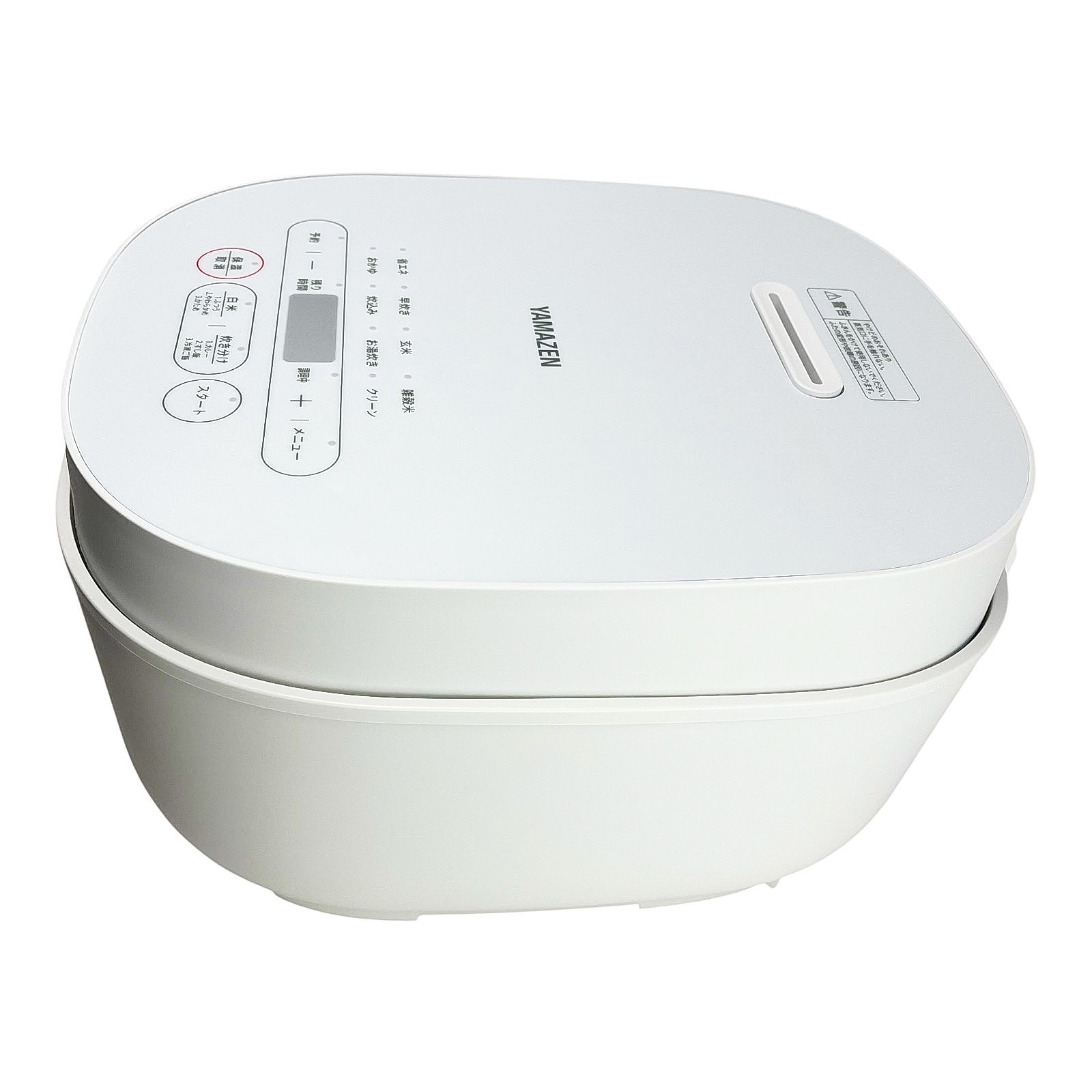 新品未開封品　山善　マイコンジャー炊飯器　YJP-DM102 山善 炊飯器 5.5合 マイコン式炊飯器 5.5合炊き 一人暮らし