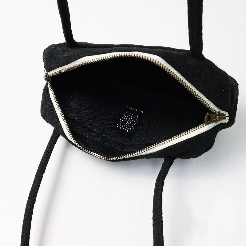 マルト MARTAU BEANS BAG S/ブラック ビーンズバッグ トートバッグ 