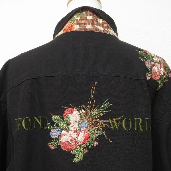 レディース 【美品】KANEKO ISAO カネコイサオ 花柄 刺繍 テーラード