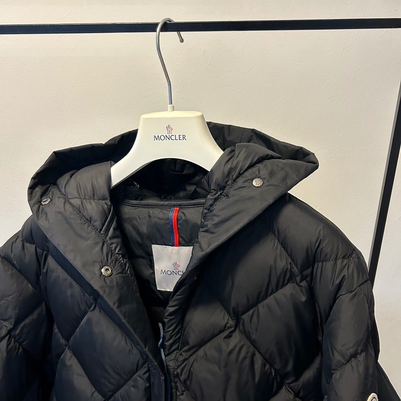 未使用☆MONCLER☆ARVOUIN☆ダウン☆ブラック☆1☆23〜24年