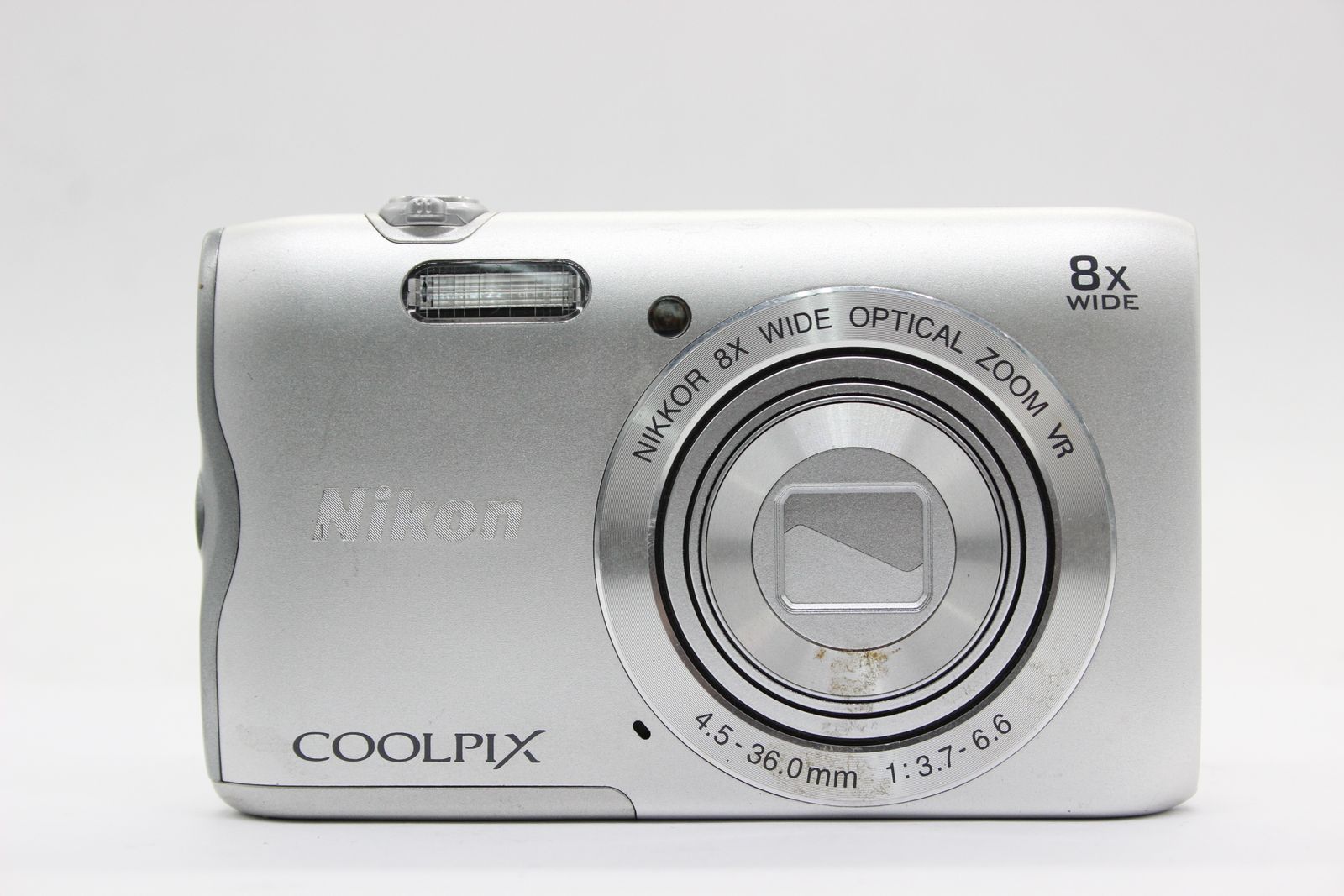 1269】Wi-Fi対応 Nikon COOLPIX S3700 シルバー（2025年最新