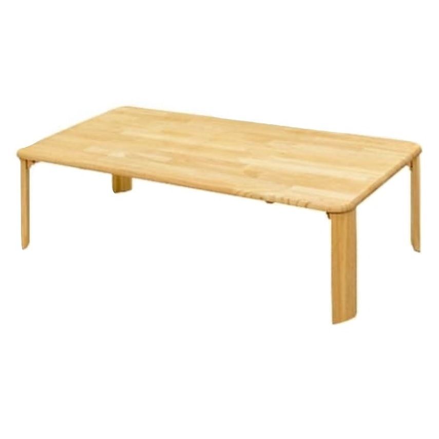 継脚付 ウッディテーブル 120×60 ナチュラル 【公式通販】