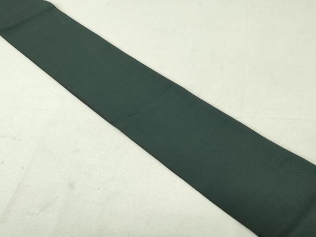 平和屋着物●本場筑前博多織　男性　両面　角帯　暗黒色　褐返色　正絹　逸品　DAAT7774ob 平和屋着物○本場筑前博多織 男性 両面 角帯 暗黒色 褐返色 正絹 逸品