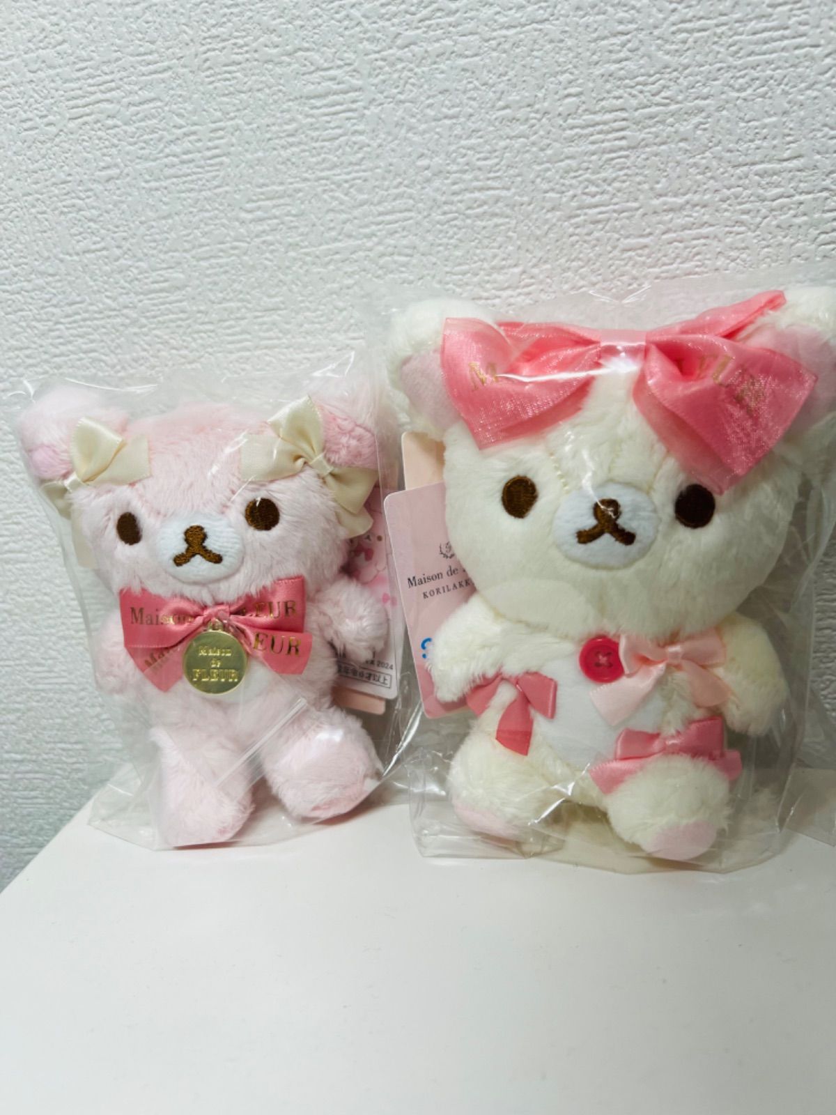 コリラックマ & Maison de FLEUR バッグチャーム 2点セット