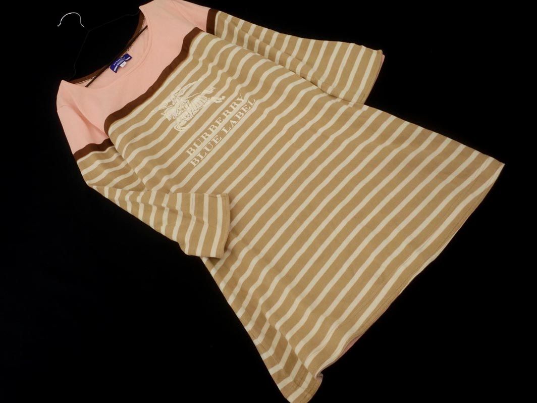 y2k✨️ BURBERRY BLUE LABEL ボーダー ロゴ チュニック y2k✨️ BURBERRY BLUE LABEL ボーダー ロゴ チュニック