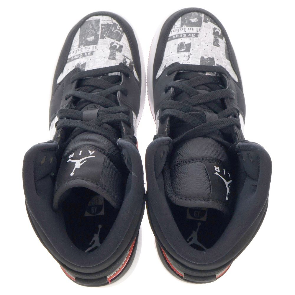 NIKE (ナイキ) Air Jordan1 Mid Newspaper Air Times エアージョーダン 